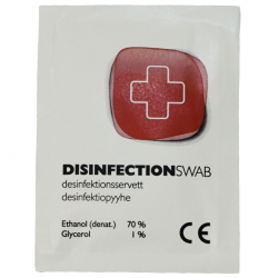 Disinfection Swab desinfektiopyyhe 14x19cm 1000KPL